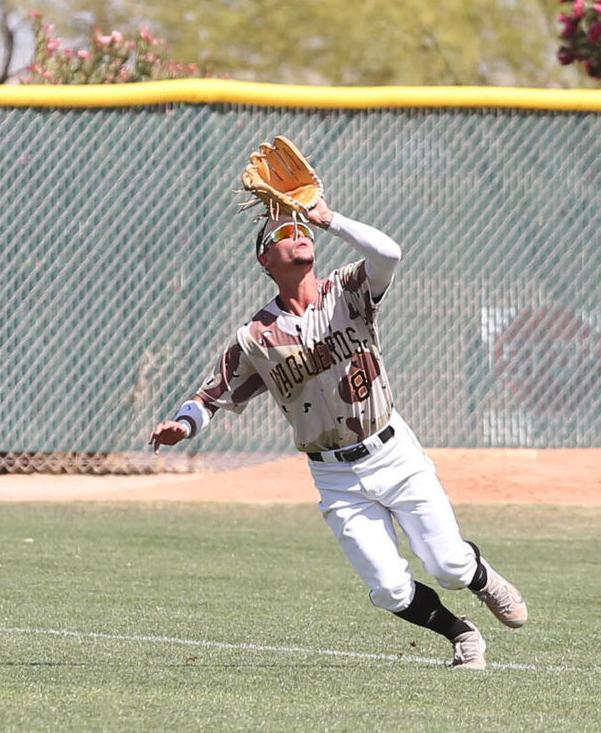 Couple of clutch grabs early for right fielder Jake Vander Wal in Region I game two Friday.