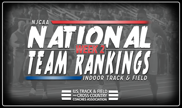 Men and Women T&F Hit The Top Five Nationally Again