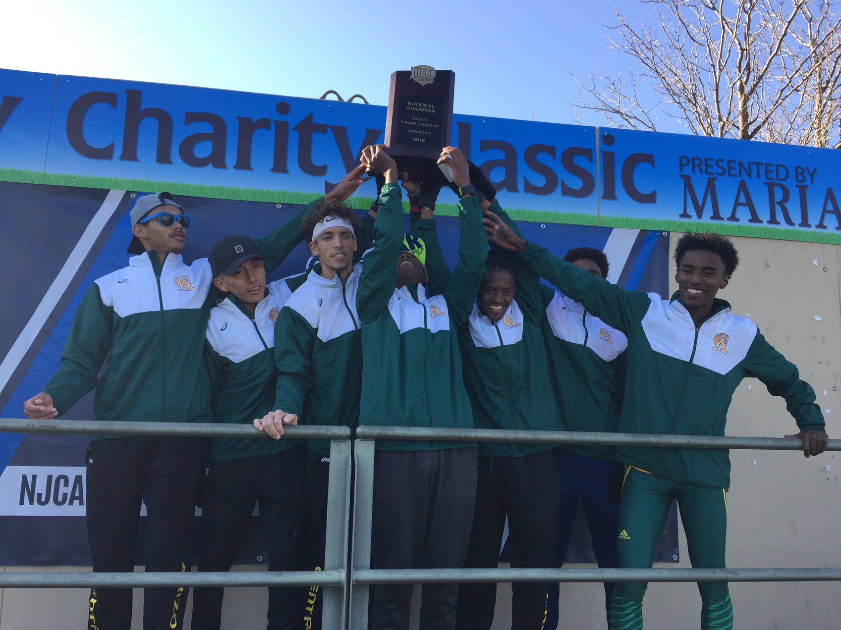 CAC Mens Cross Country 2018 NJCAA National Champions
