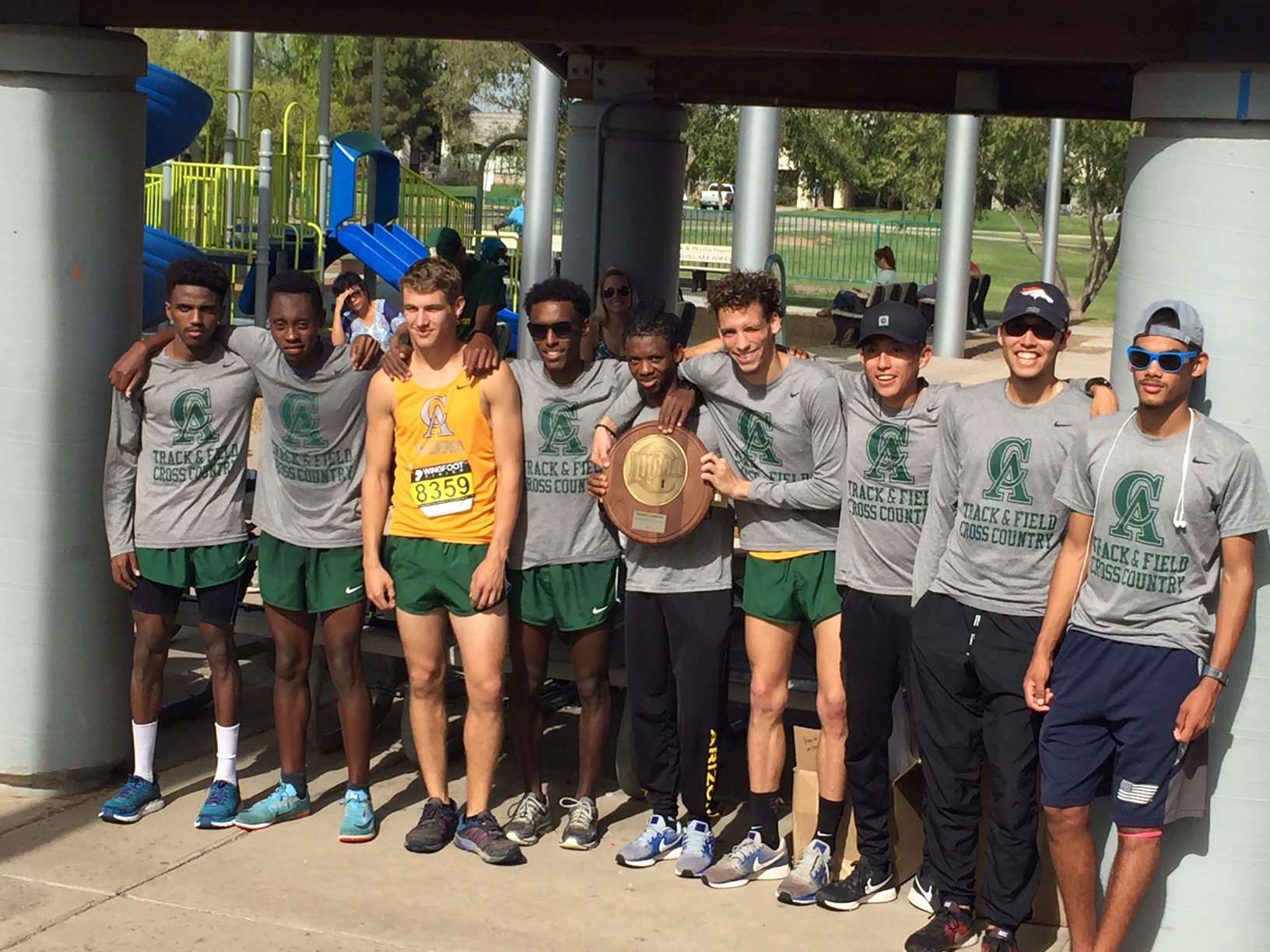 Mens Cross Country win the NJCAA Region 1 Cross Country Championships