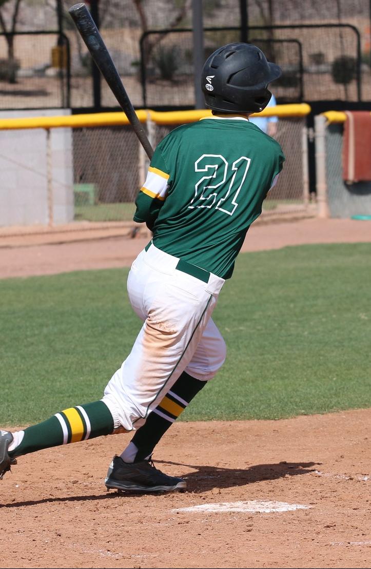 Liam Spence homered as first batter in Central's JUCO loss Tuesday.