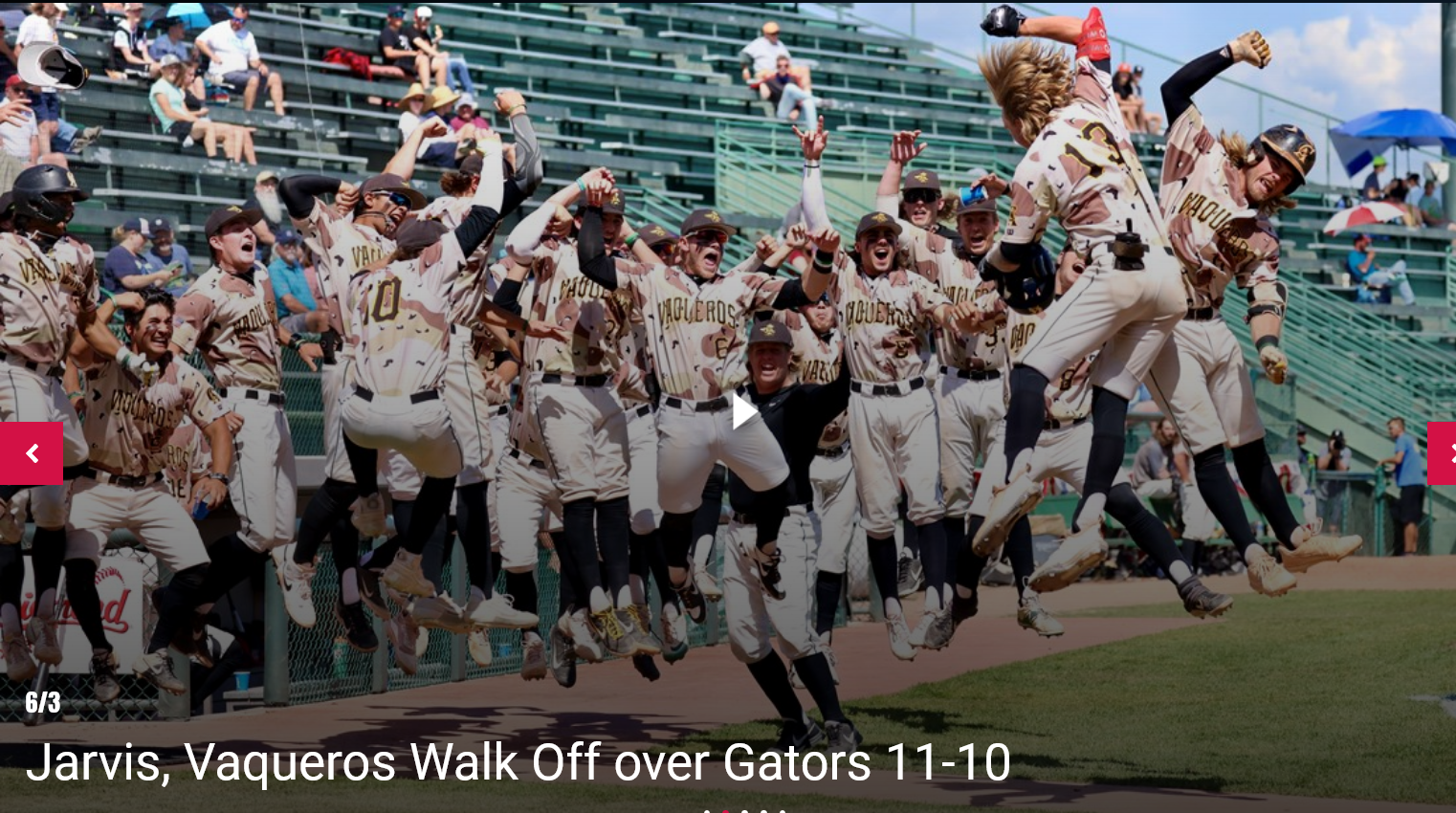 Vaqueros Win In Bottom Of The 9th-Head To JUCO Finals With McLennan