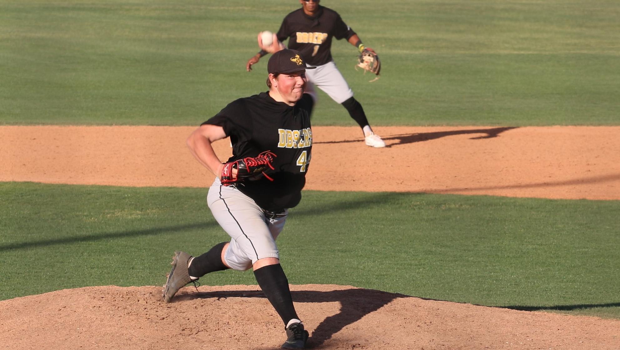 Drew Sommers saves Game One Saturday at Chandler Gilbert CC