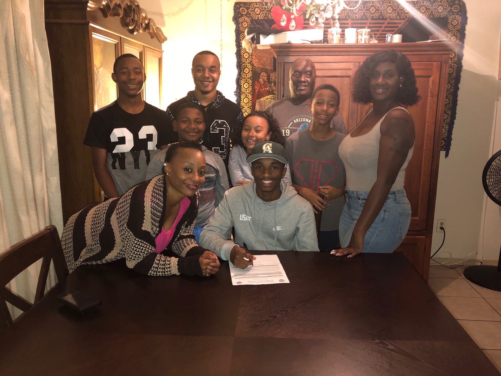 Travion White-Austin signs with Central Arizona College Track and Field