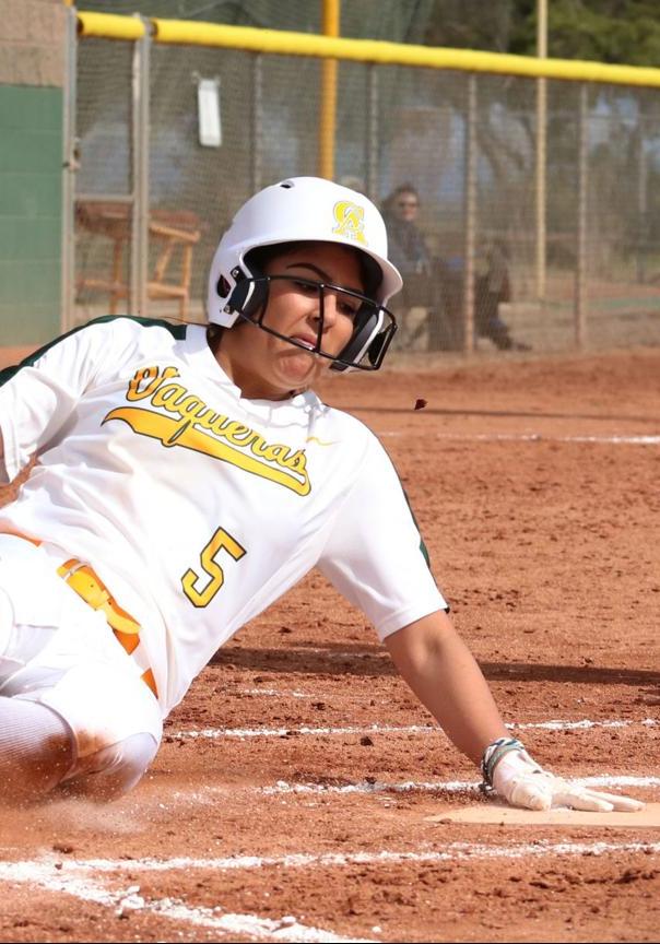 Sonia Solis walked three times and was 4-5 in DH sweep of Glendale Community College Saturday.
