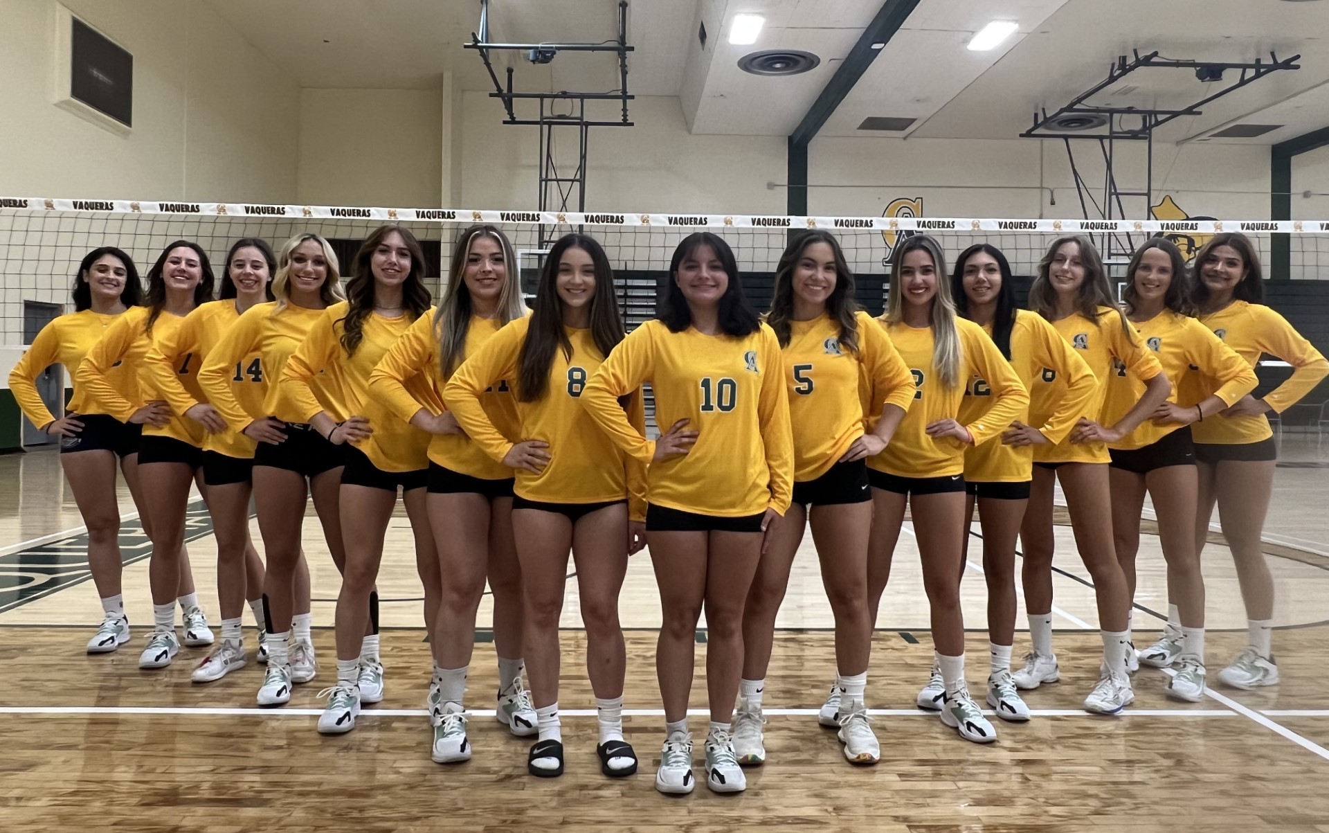 Your 2023 Central Arizona College Vaqueras Volleyball Team.
